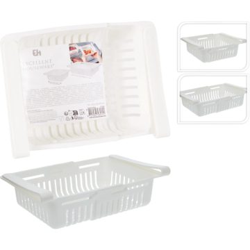 Hűtőszekrény tárolódoboz, műanyag, 19683