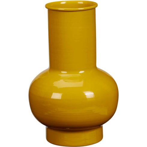 Váza, fém, 26 cm, 19726