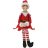 Elf figura kari ruhában, ülő, 25 cm, 2 féle, 19736