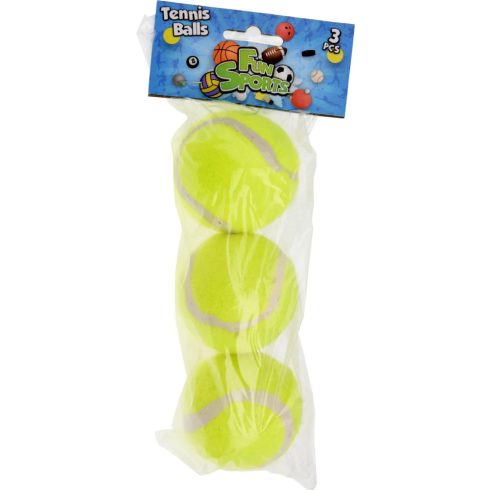 Teniszlabda csomag, 3 darabos, 19785