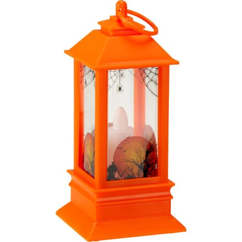 Halloween lámpás, LED-es, 12,5 cm, 2 féle, 19808