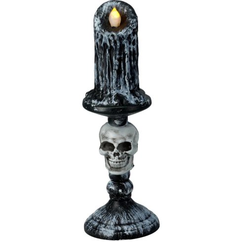 Halloween gyertya, LED-es, 26,5 cm, 2 féle, 19810