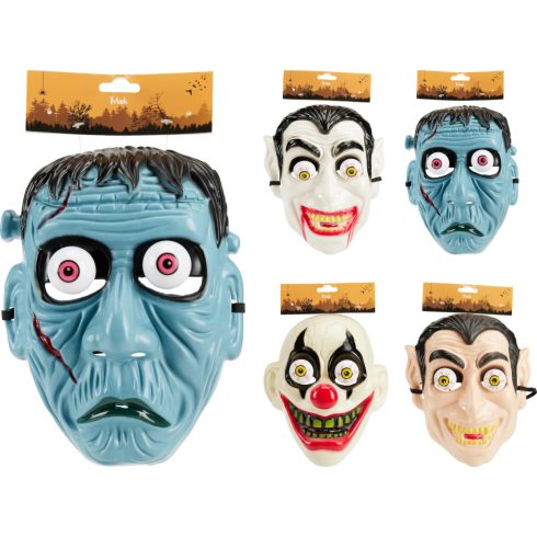 Halloween maszk, 4 féle, 19814