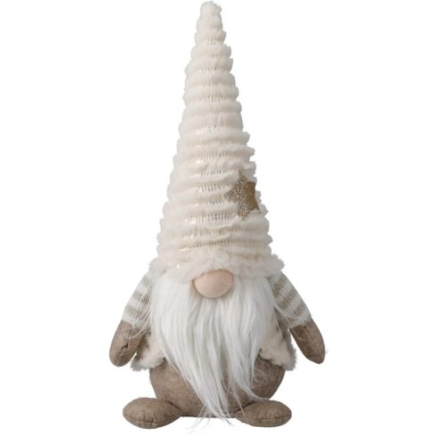 Gnóm figura, bézs, 42 cm, 2 féle, 19824