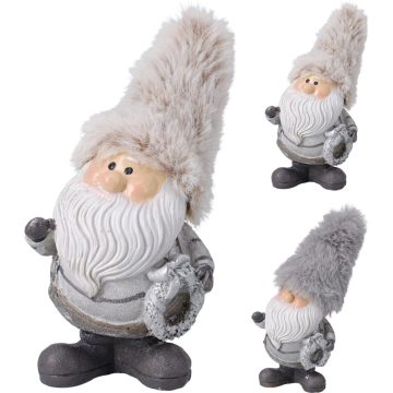 Mikulás figura, 14 cm, 2 féle, 19828