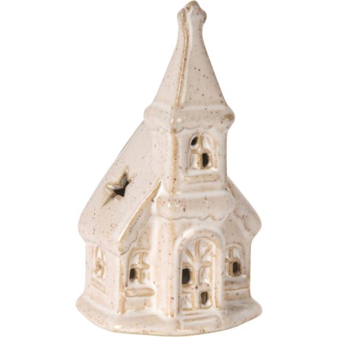 Templom, világító, LED-es, 11 cm, 4 féle, 19831