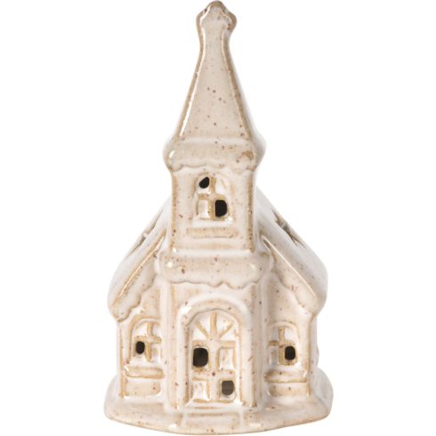 Templom, világító, LED-es, 11 cm, 4 féle, 19831