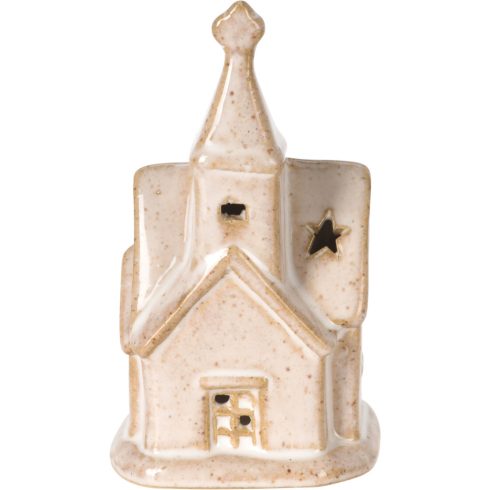 Templom, világító, LED-es, 11 cm, 4 féle, 19831