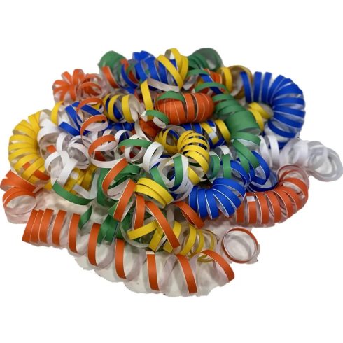 Színes szerpentin csomag, 10 darabos, 22133