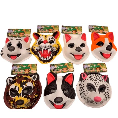 Állatos álarc, polifoam, 22173