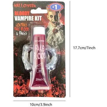 Művér + Vámpírfog szett, 22179