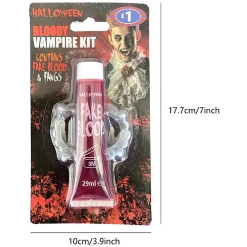 Művér + Vámpírfog szett, 22179