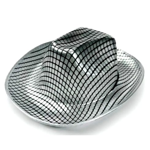 Zsinóros disco szövet kalap, 22186