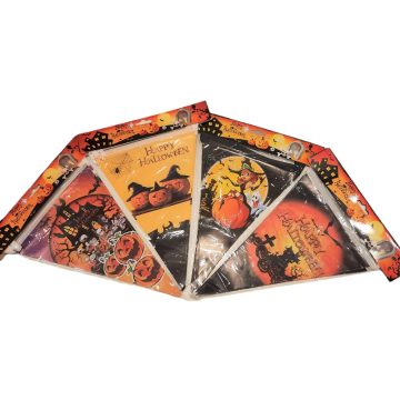 Halloween papír zászló, girland - 22212