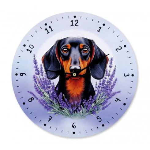 Tacskós falióra, 30 cm, 23434