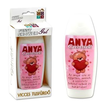 Szeretlek anya feliratos tusfürdő, 300 ml, 23527