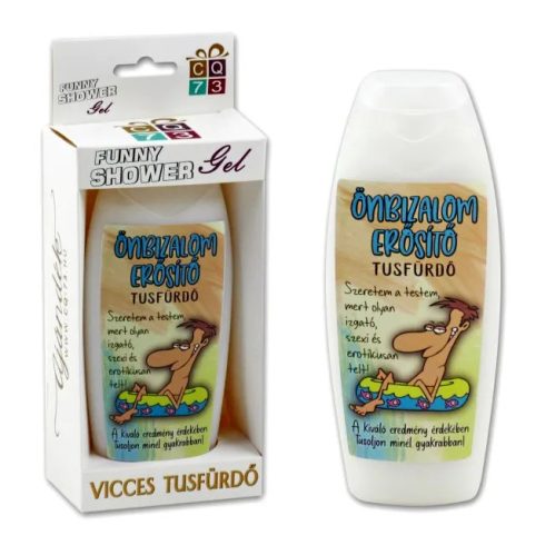 Önbizalom erősítő feliratos tusfürdő, 300 ml, 23536