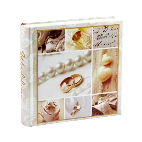Fényképalbum, 200 képes, esküvői, 10 x 15 cm, 23667