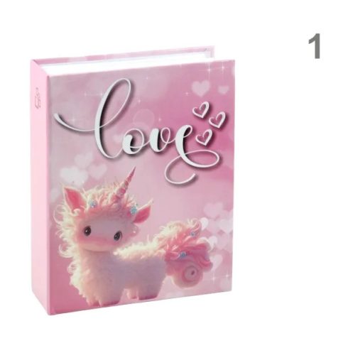 Fényképalbum, 304 képes, 2 féle, Love feliratos, 10 x 15 cm, 23670