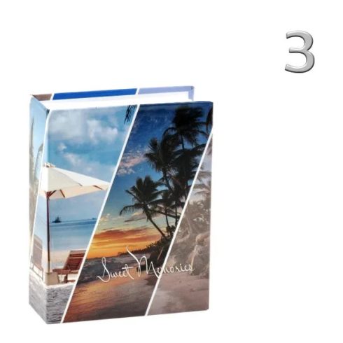 Fényképalbum, 100 képes, pálmafa, 10 x 15 cm, 23673