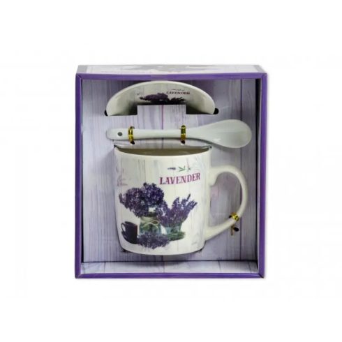 Bögre szett levendulás - 23694