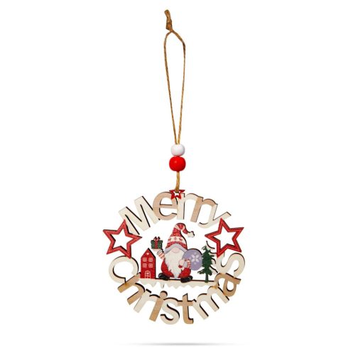 Karácsonyi dekoráció, manó, 11 cm, 24037