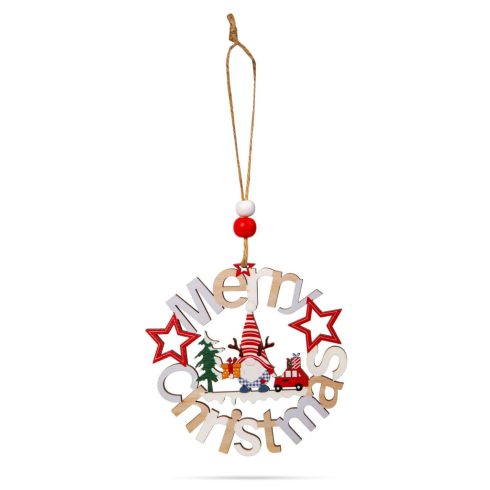 Karácsonyi dekoráció, manó, 11 cm, 24038