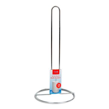 Papírtörlő tartó, rozsdamentes acél, 13 x 28 cm, 24090