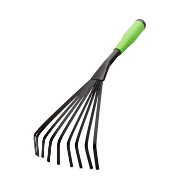 Kézi lombseprű, 41 cm, fém, 24098