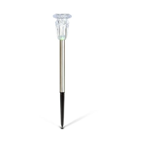 Napelemes lámpa, 5 x 33 cm, leszúrható, 1 melegfehér LED-es, 24100