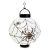 Halloween LED-es lampion, pókháló, 2 x AAA, 20 cm, 24147