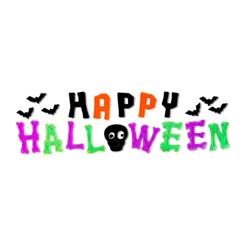 Halloween gél ablakmatrica szett, 15 x 50 cm, 2 féle, 24148