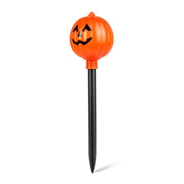 Halloween leszúrható tök lámpa, elemes, 9 x 34 cm, 24149