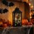 Halloween pislákoló kastély lámpás, elemes, 14 x 30 cm, 24150