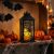 Halloween pislákoló pók lámpás, elemes, 14 x 30 cm, 24151