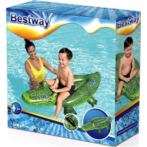 Bestway krokodil lovagló - 152 x 71 cm - 25295