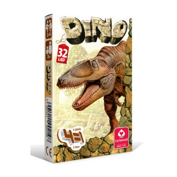 Dinók, 4 az 1-ben kártyajáték csomag, 25502