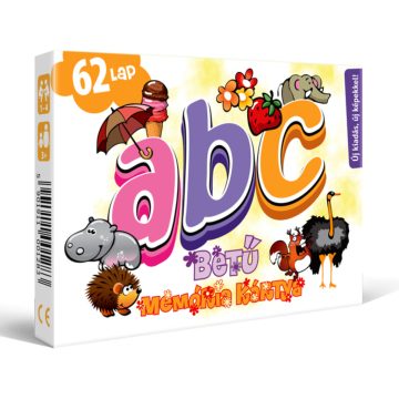 ABC betűi, memória kártyajáték csomag, 25504