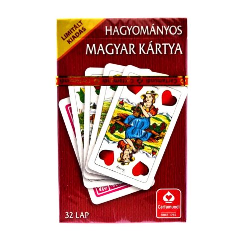 Hagyományos magyar kártya csomag, 32 lapos, 25509