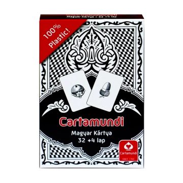 Plasztik magyar kártya csomag, 36 + 4 lapos, 25510