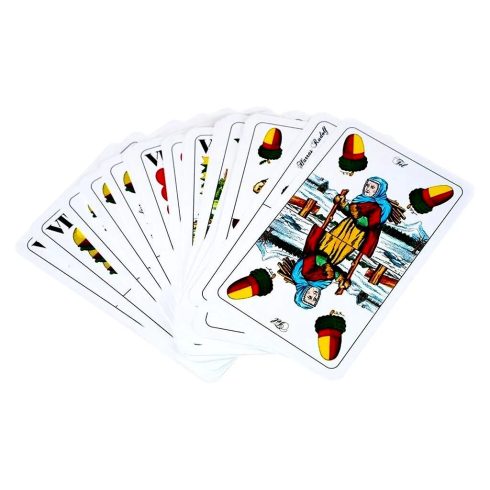 Plasztik magyar kártya csomag, 36 + 4 lapos, 25510