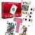 Canasta francia kártyajáték csomag, bridge, römi, 110 lap + 6 joker, 25511