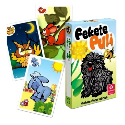 Fekete Puli, Fekete Péter kártya csomag, 25514