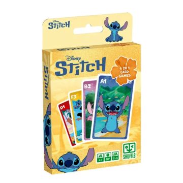 Stitch, 4 az 1-ben kártyajáték csomag, 25518