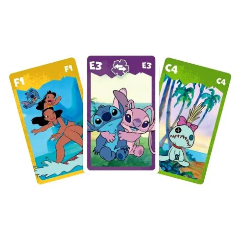 Stitch, 4 az 1-ben kártyajáték csomag, 25518