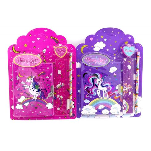 Notesz szett unikornisos díszítéssel - 50 lapos - 32073