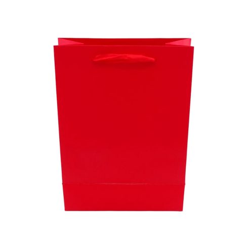 Egyszínű papírtasak, 18 x 23 x 8,5 cm, 32217
