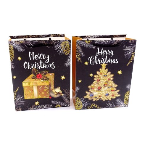 Karácsonyi papírtasak - 26 x 32 x 10 cm - 32492