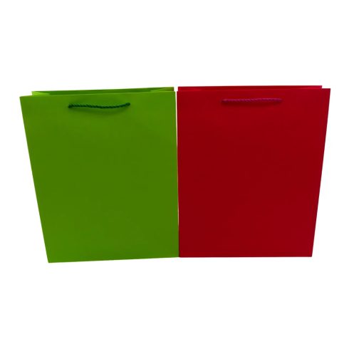 Egyszínű papírtasak, 26 x 32 x 10 cm, 32496