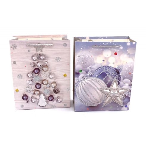 Karácsonyi papírtasak - 18 x 23 x 8 cm - 32498